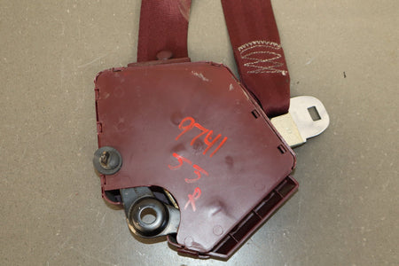 1993 Chevrolet Corvette Pair- Front Seat Belts Ruby Red