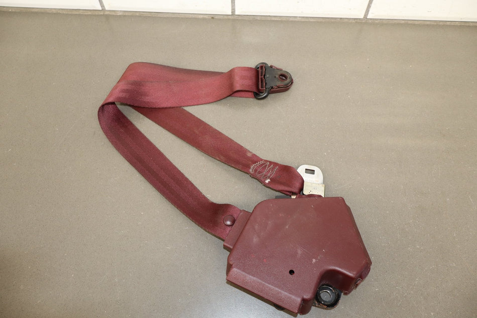 1993 Chevrolet Corvette Pair- Front Seat Belts Ruby Red