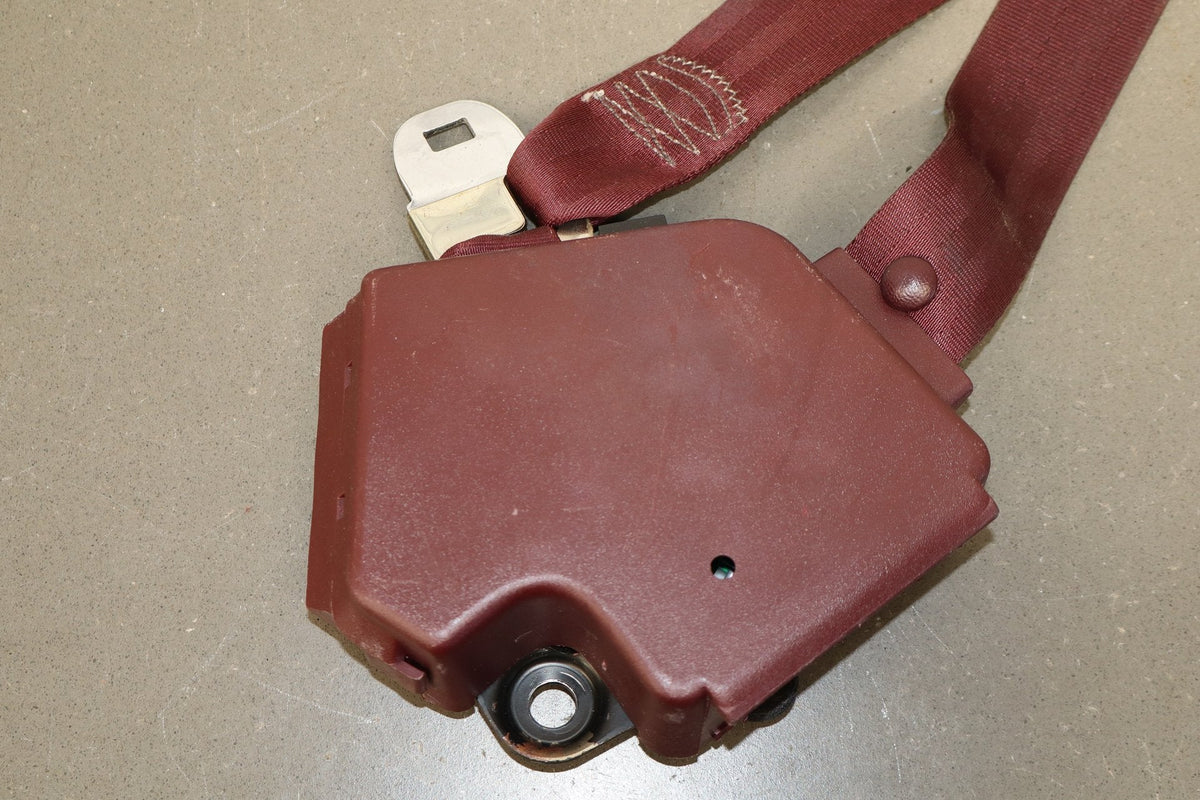 1993 Chevrolet Corvette Pair- Front Seat Belts Ruby Red