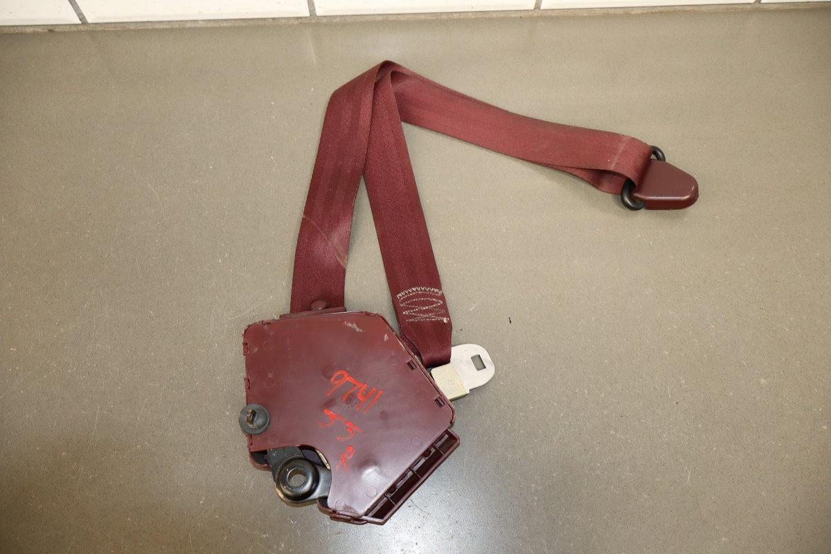 1993 Chevrolet Corvette Pair- Front Seat Belts Ruby Red