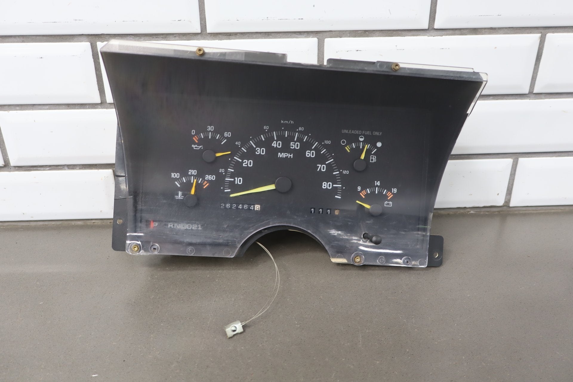 1993 Chevrolet Silverado 1500 OBS GMT400- Speedometer Cluster Assembly OEM