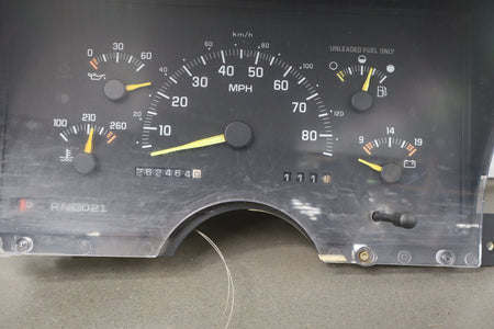 1993 Chevrolet Silverado 1500 OBS GMT400- Speedometer Cluster Assembly OEM