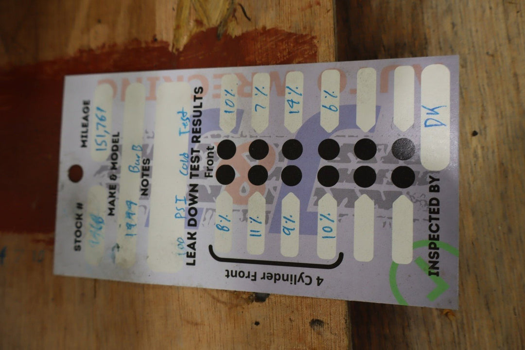 1994 - 1995 Chevy GMC 7.4L 454 L19 TBI Big Block Engine 151761 Miles Tested