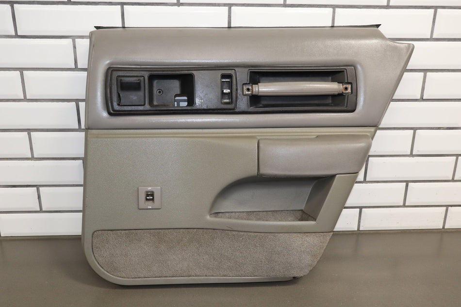1994-1996 Chevrolet Caprice Impala SS Right Rear Door Trim Panel Grey