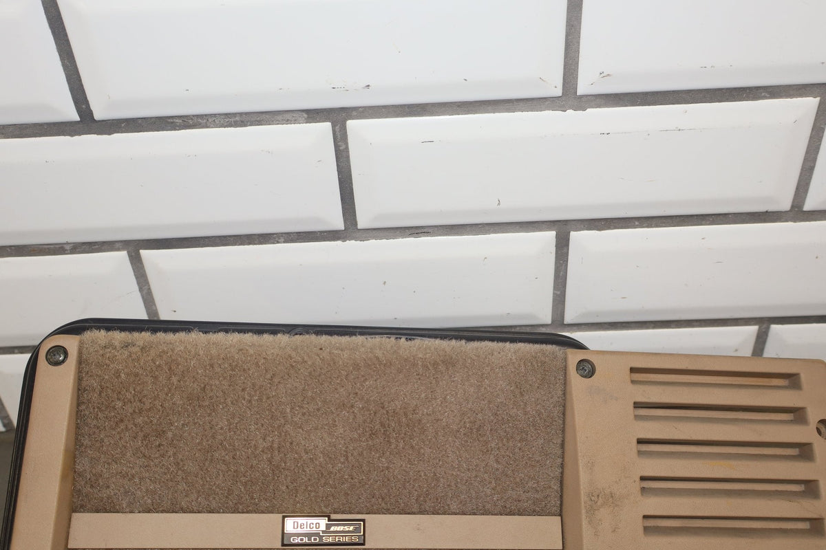 1994-1996 Chevrolet Corvette C4 Coupe- Rear Cargo Area Speakers Lt Beige