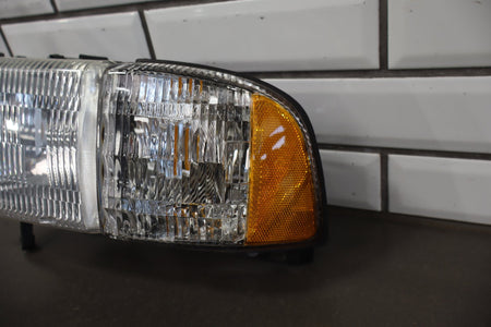 1994-2001 Dodge Ram 1500 Left Headlamp OEM w/Bracket