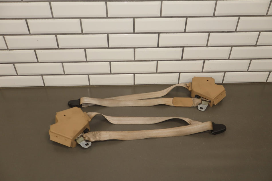 1994 Chevrolet Corvette Pair- Front Seat Belts Lt Beige