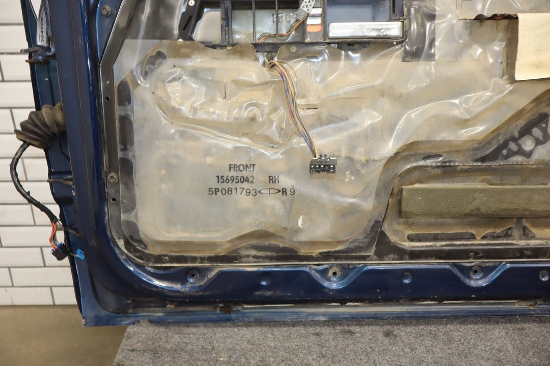 1994 Chevrolet Suburban Right Front Door Adriatic Blue 39 12384858