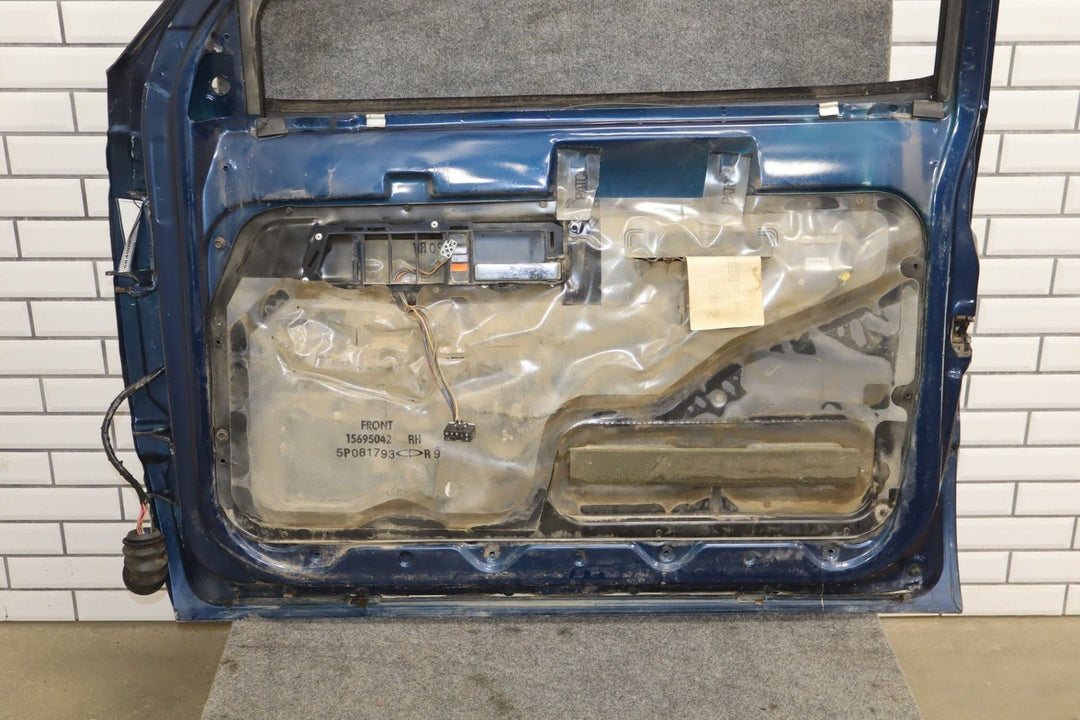 1994 Chevrolet Suburban Right Front Door Adriatic Blue 39 12384858
