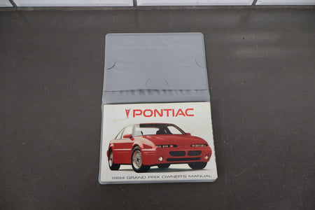 1994 Pontiac Grand Prix Owners Manual Set With Pouch