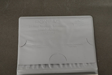 1994 Pontiac Grand Prix Owners Manual Set With Pouch