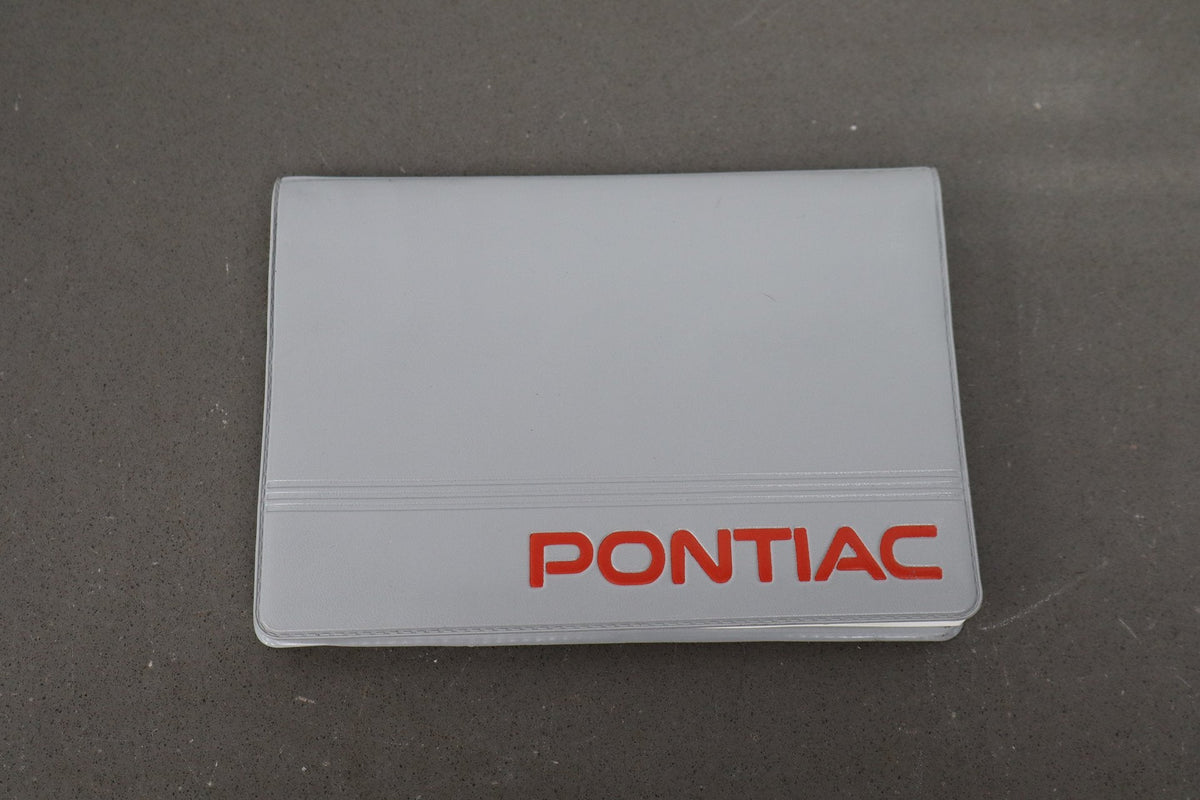 1994 Pontiac Grand Prix Owners Manual Set With Pouch