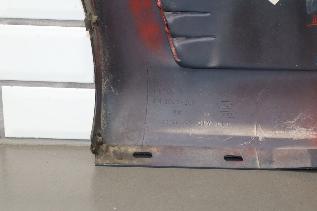 1995 - 1996 Chevrolet Corvette Right Fender 10254396
