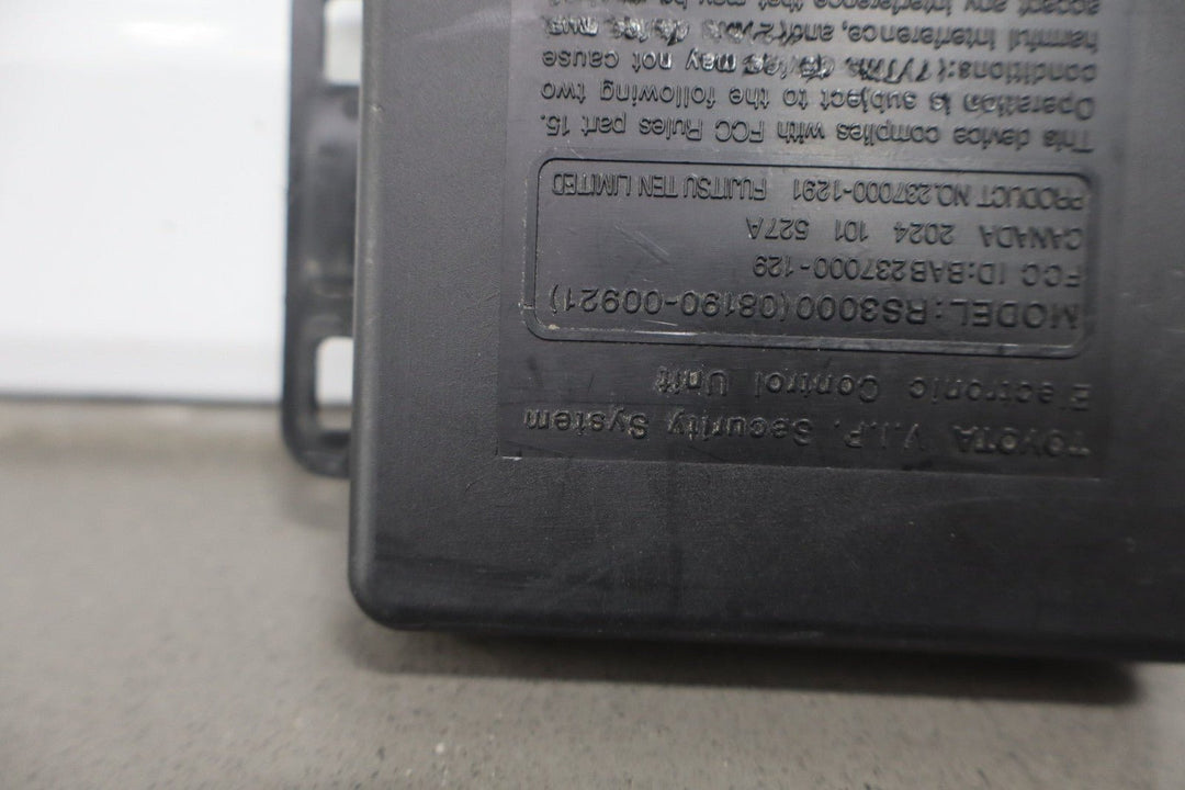 1995 - 1997 Lexus LX450 RS3000 VIP Security System Module 08190 - 00921