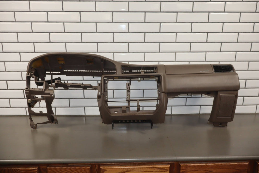 1995 - 1997 Toyota land Cruiser Dash Instrument Panel Assembly *Light Oak*