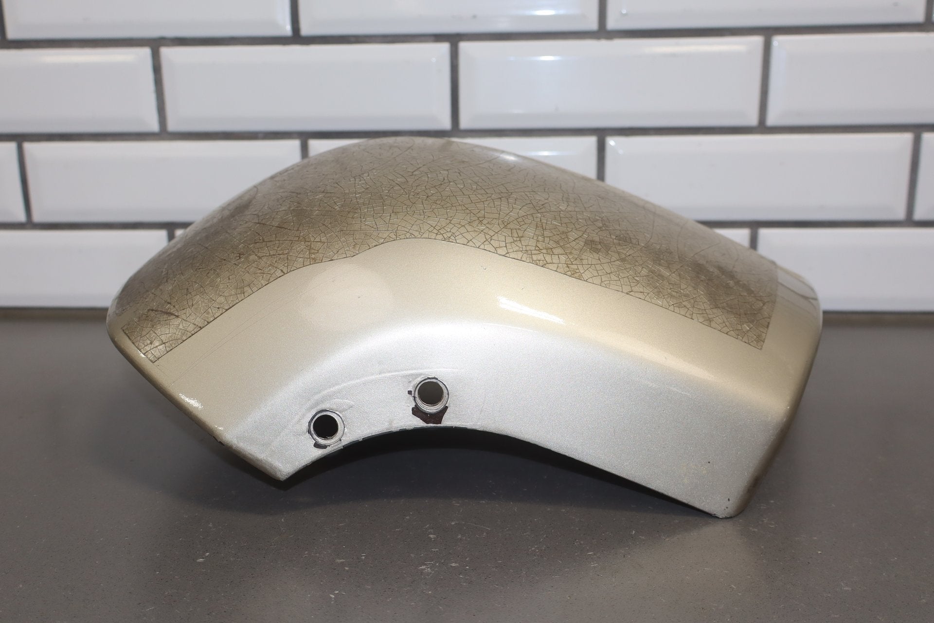 1995-1997 Toyota Land Cruiser Left Front Bumper Flare Extension Desert Dune Pearl
