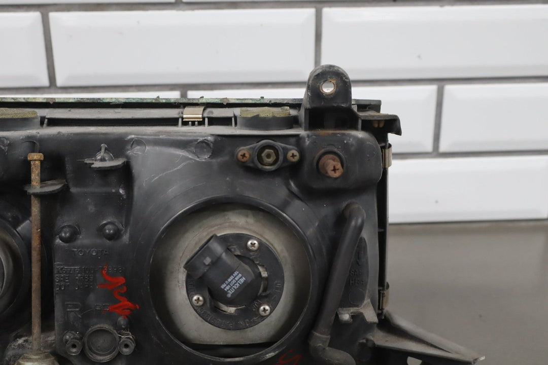 1995 - 1998 Toyota Land Cruiser Right Headlamp W/Chrome Trim 8111060395 OEM