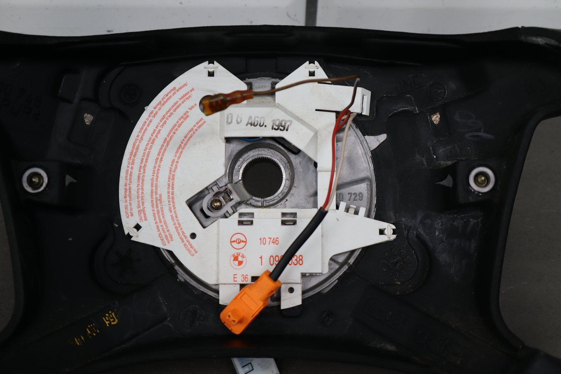 1995-1999 BMW Z3 4 Spoke Standard Steering Wheel OEM