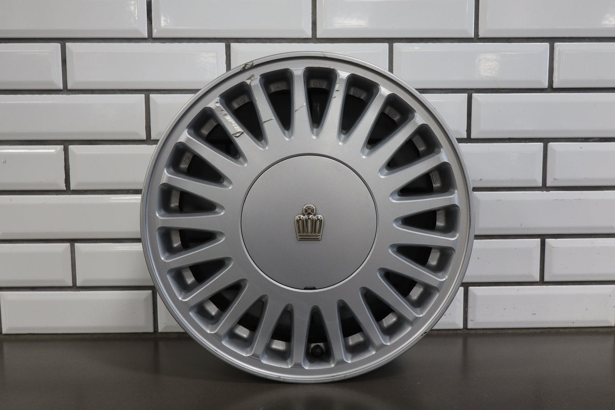 1995-1999 Toyota Crown Alloy Wheel 15x6.5 21 Spoke Silver OEM JZS151