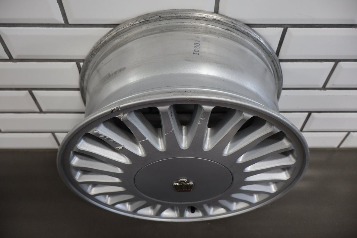 1995-1999 Toyota Crown Alloy Wheel 15x6.5 21 Spoke Silver OEM JZS151
