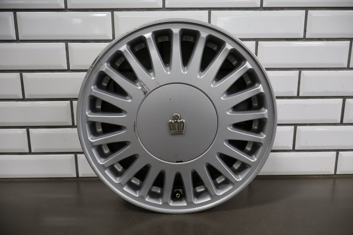 1995-1999 Toyota Crown Alloy Wheel 15x6.5 21 Spoke Silver OEM JZS151