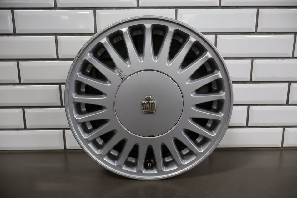 1995-1999 Toyota Crown Alloy Wheel 15x6.5 21 Spoke Silver OEM JZS151