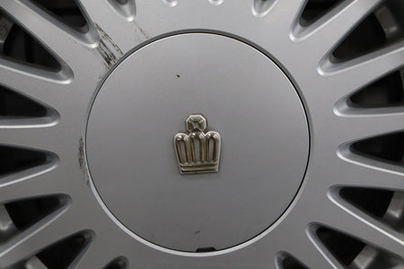 1995-1999 Toyota Crown Alloy Wheel 15x6.5 21 Spoke Silver OEM JZS151
