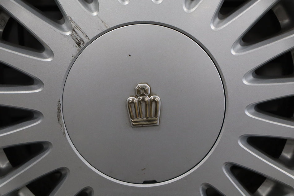 1995-1999 Toyota Crown Alloy Wheel 15x6.5 21 Spoke Silver OEM JZS151
