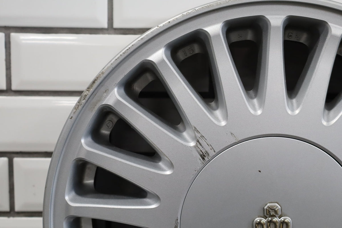 1995-1999 Toyota Crown Alloy Wheel 15x6.5 21 Spoke Silver OEM JZS151