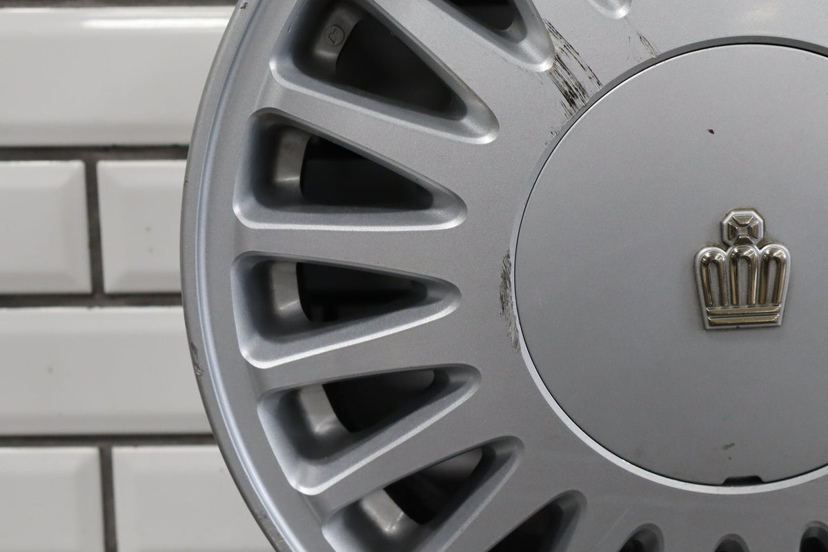 1995-1999 Toyota Crown Alloy Wheel 15x6.5 21 Spoke Silver OEM JZS151