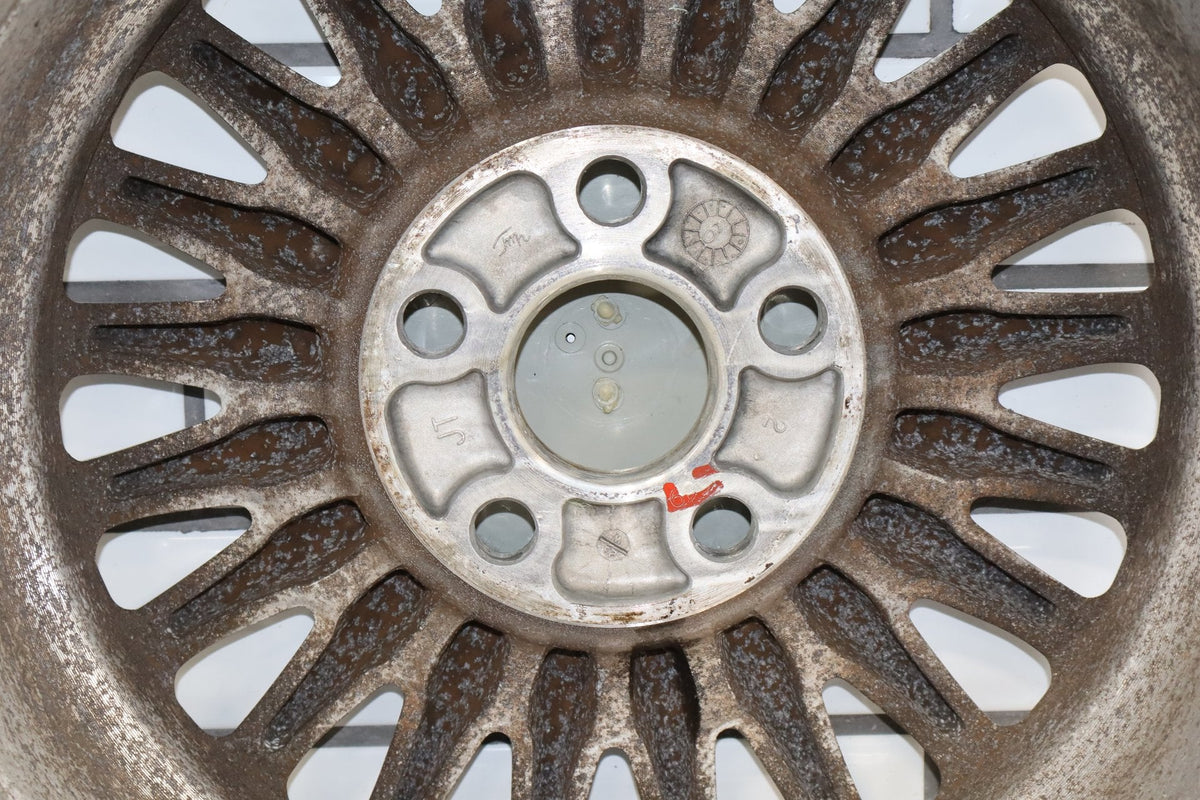1995-1999 Toyota Crown Alloy Wheel 15x6.5 21 Spoke Silver OEM JZS151