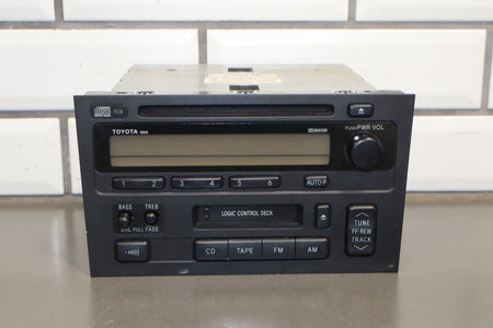 1995-1999 Toyota Crown AM FM Cassette CD Radio OEM JZS151 Tested