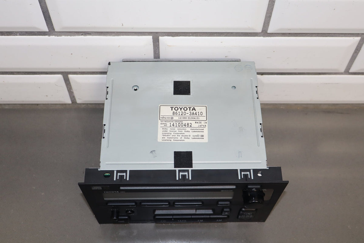 1995-1999 Toyota Crown AM FM Cassette CD Radio OEM JZS151 Tested