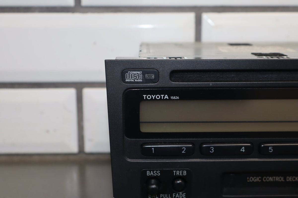 1995-1999 Toyota Crown AM FM Cassette CD Radio OEM JZS151 Tested