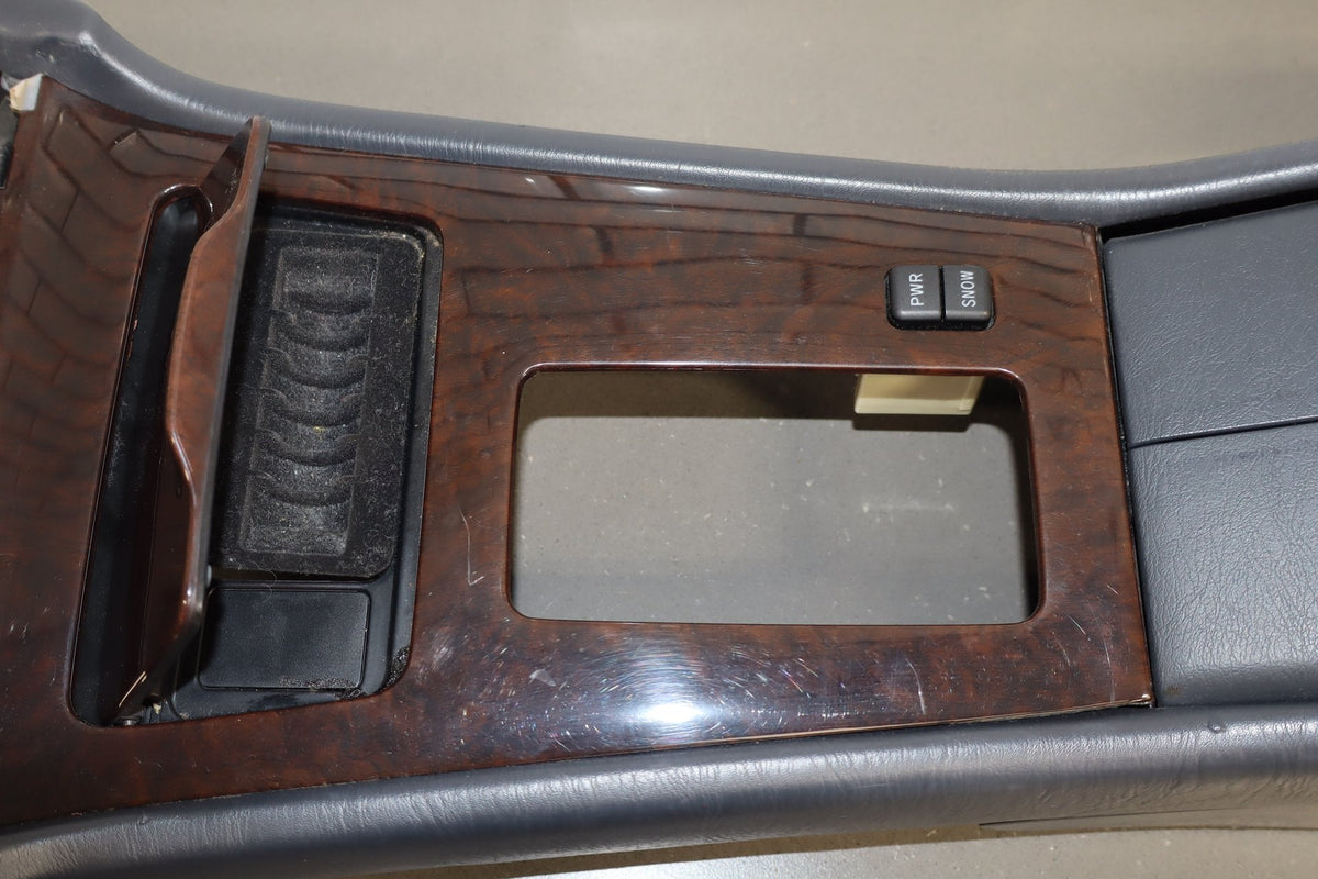 1995-1999 Toyota Crown Center Console Grey FD10 OEM JZS151 Less Shifter