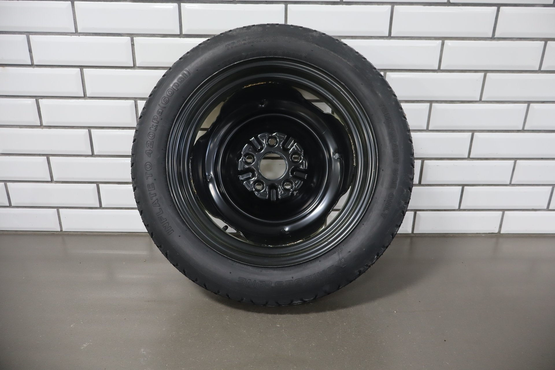 1995-1999 Toyota Crown Compact Spare T135/80D16 Bridgestone OEM JZS151
