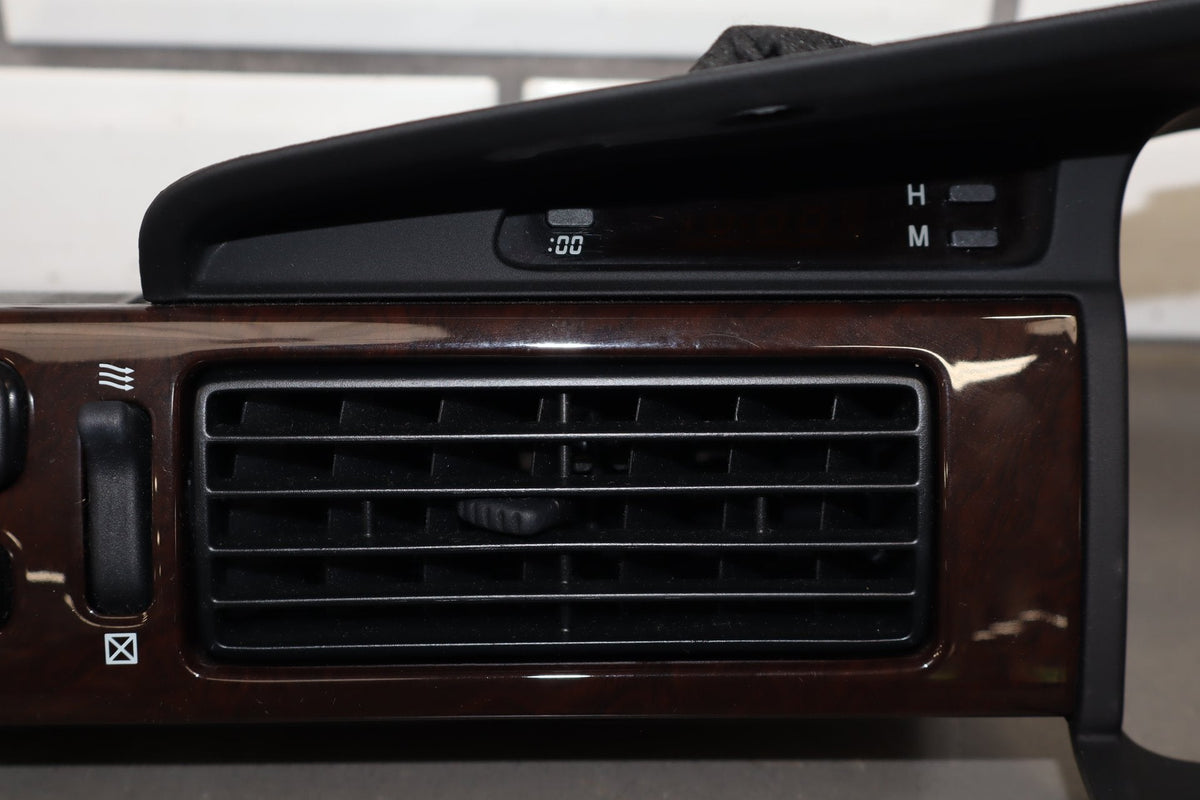 1995-1999 Toyota Crown Dash Vents Kit Woodgrain Power Center OEM JZS151