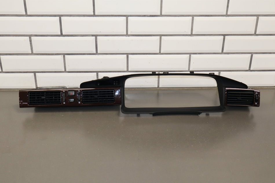 1995-1999 Toyota Crown Dash Vents Kit Woodgrain Power Center OEM JZS151