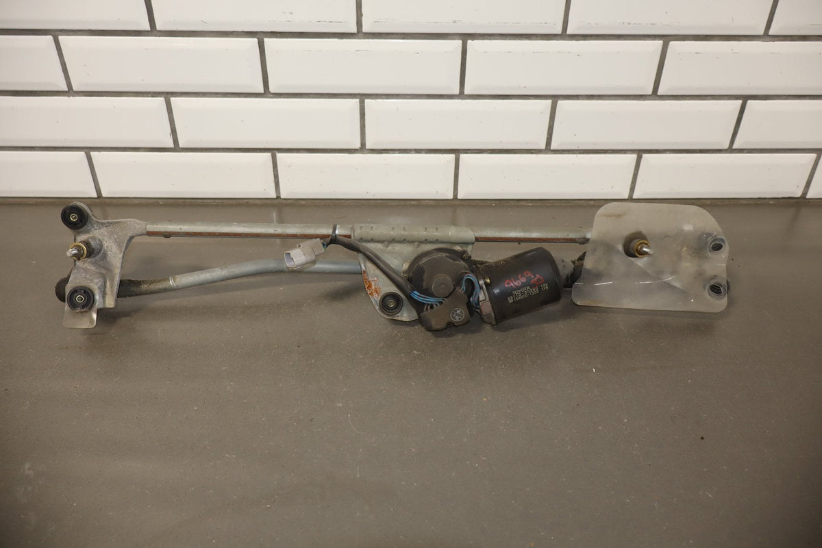 1995-1999 Toyota Crown Front Wiper Motor Transmission OEM JZS151 Tested