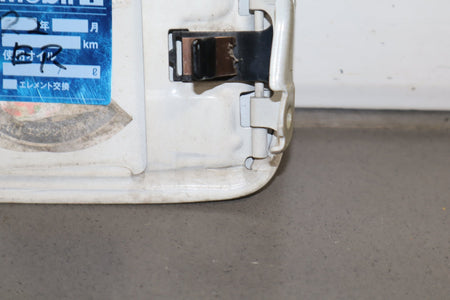1995-1999 Toyota Crown Fuel Filler Door White 2BK OEM JZS151