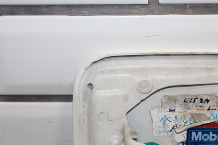 1995-1999 Toyota Crown Fuel Filler Door White 2BK OEM JZS151