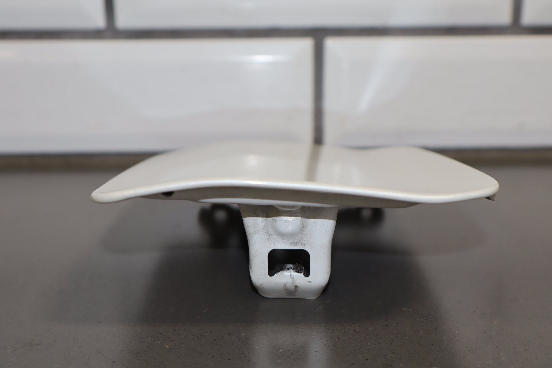 1995-1999 Toyota Crown Fuel Filler Door White 2BK OEM JZS151