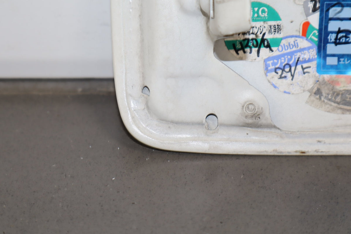 1995-1999 Toyota Crown Fuel Filler Door White 2BK OEM JZS151