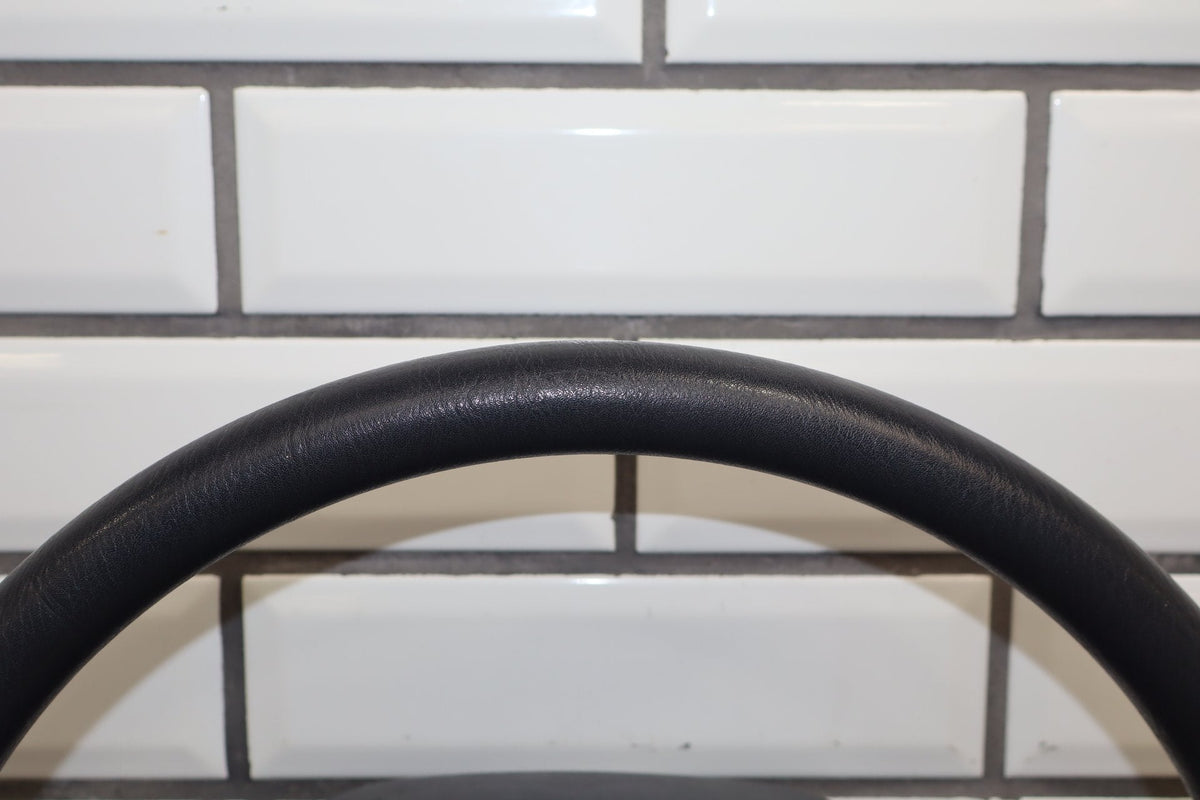 1995-1999 Toyota Crown Leather Steering Wheel OEM Crown Emblem JZS151