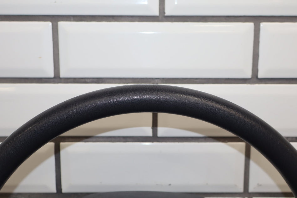 1995-1999 Toyota Crown Leather Steering Wheel OEM Crown Emblem JZS151