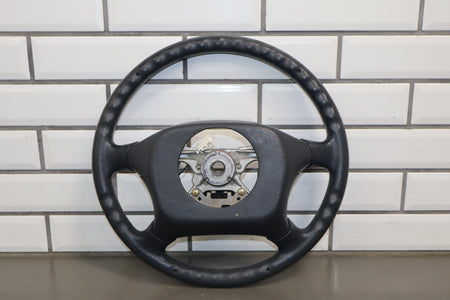 1995-1999 Toyota Crown Leather Steering Wheel OEM Crown Emblem JZS151