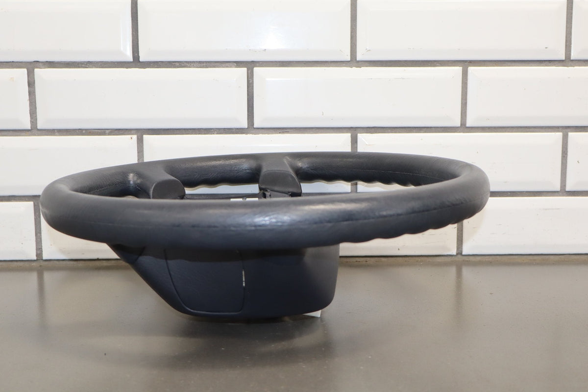1995-1999 Toyota Crown Leather Steering Wheel OEM Crown Emblem JZS151