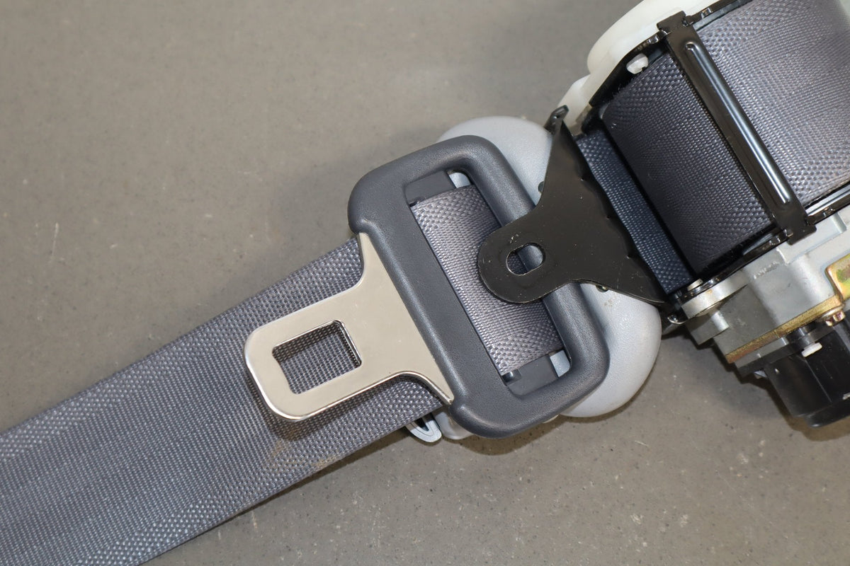 1995-1999 Toyota Crown Left Front Seat Belt Grey Retractor OEM JZS151