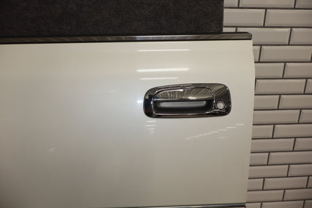 1995-1999 Toyota Crown Left LH Front Door White 2BK OEM JZS151
