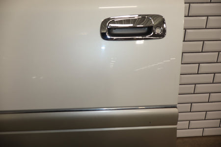 1995-1999 Toyota Crown Left LH Front Door White 2BK OEM JZS151